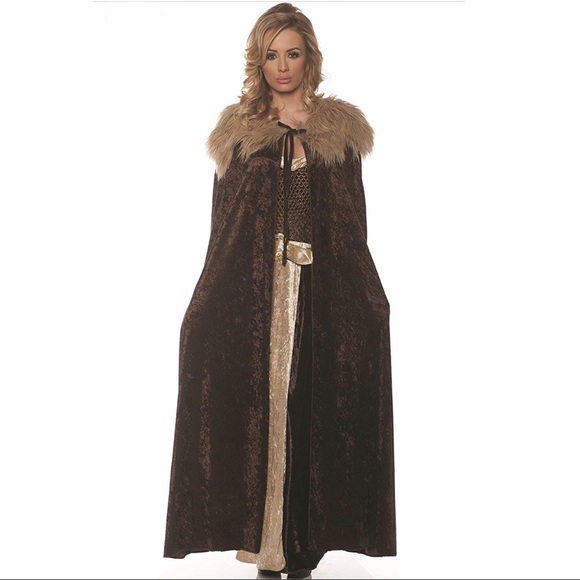 Other - Halloween Burning Man Renaissance Unisex Costume Brown Cape
